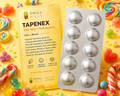 Tapenex 100 Mzi Square 1 box (10 strips) |Yellowish|