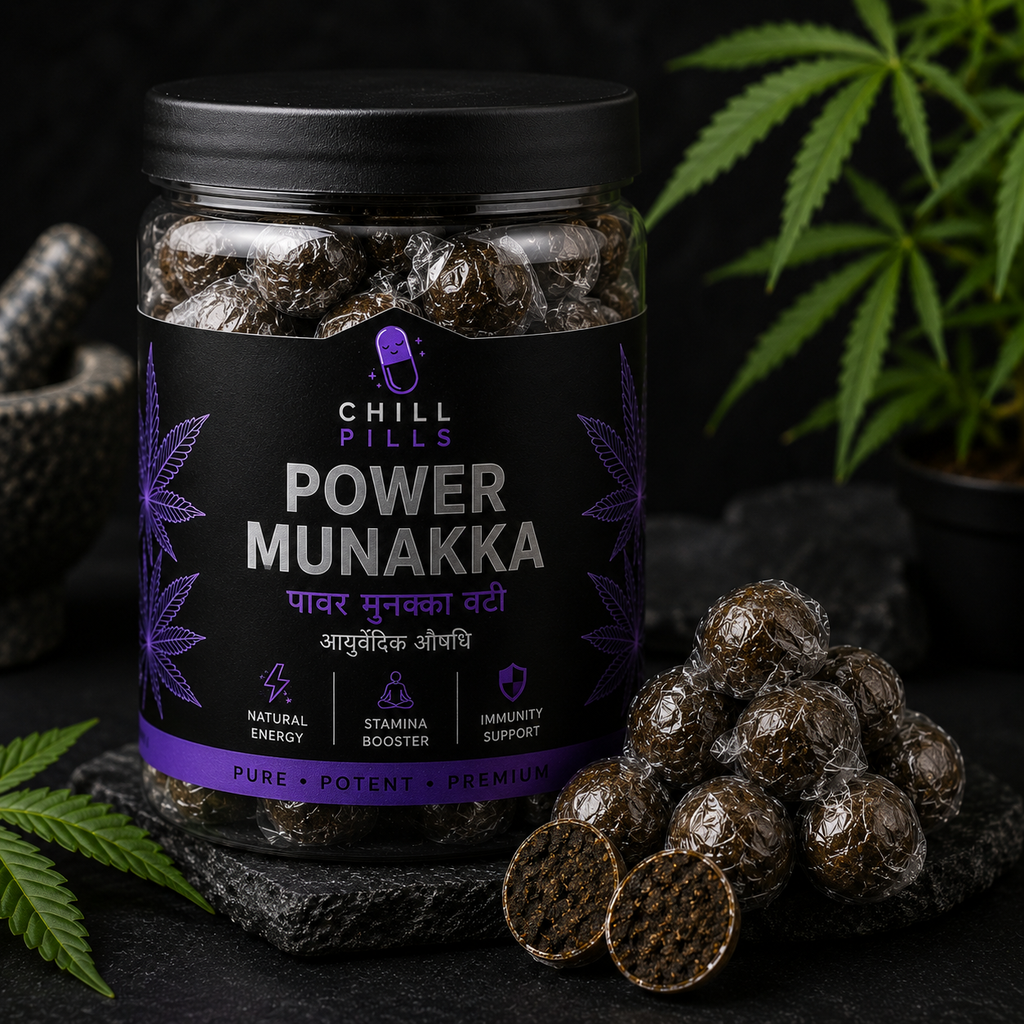 ChillPills Power Munakka (Premium Herbal Energy Bites)