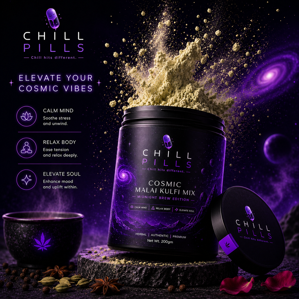 ChillPills Malai kulfi Cosmic Mix (Midnight Brew Edition)