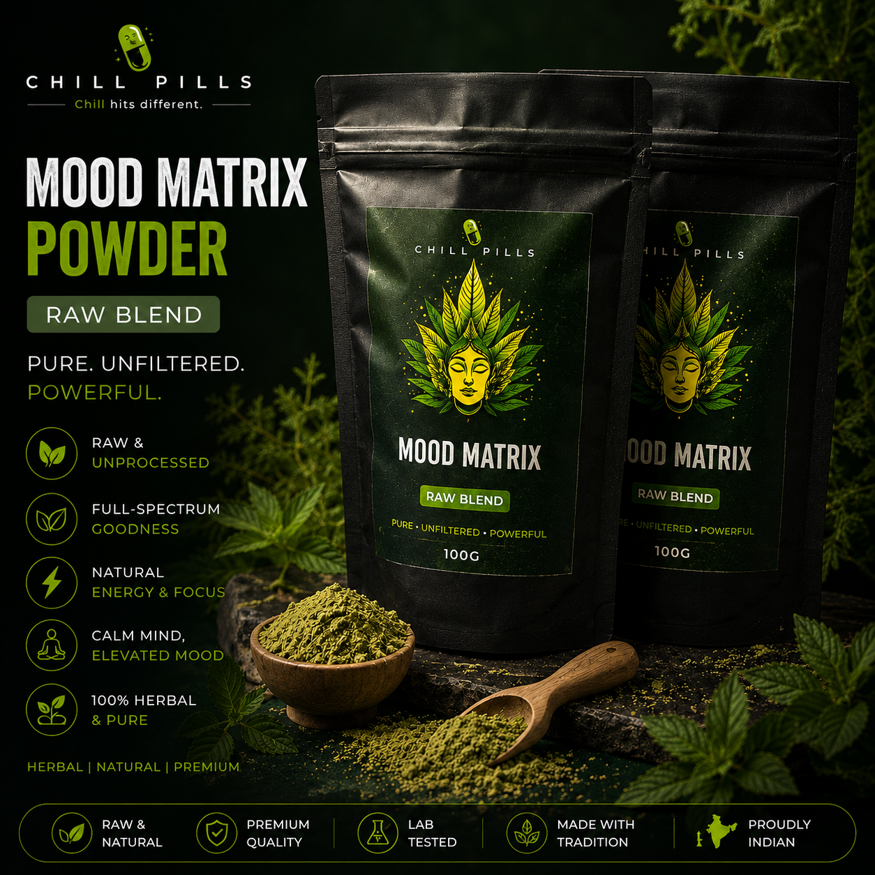 Mood Matrix Powder (Raw Blend)