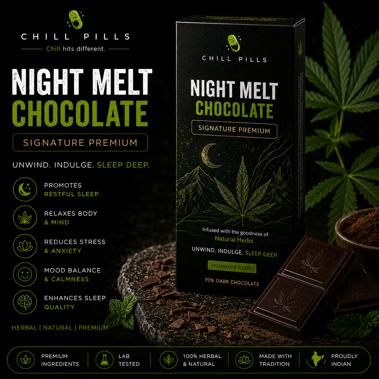 Night Melt Chocolate (Signature Premium)