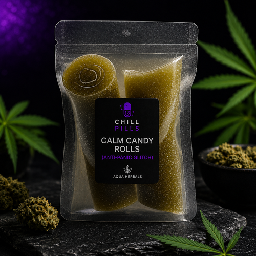 ChillPills Calm Candy jelly Rolls Guava flavour (Anti-Panic Glitch)